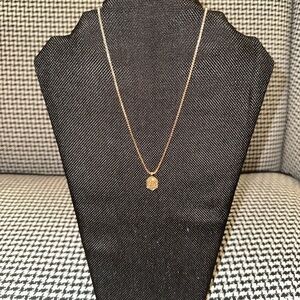 Kendra Scott RoseGold Pendant Necklace